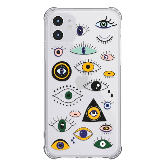 Чехол Pump UA Transparency Case for iPhone 11 Eyes - цена, характеристики, отзывы, рассрочка, фото 1