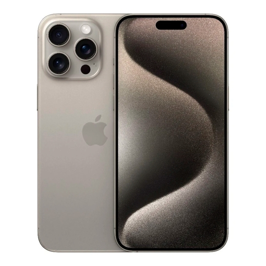 Б/У Apple iPhone 15 Pro Max 1TB Natural Titanium (Идеальное) - ціна, характеристики, відгуки, розстрочка, фото 1