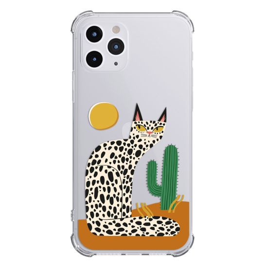 Чохол Pump UA Transparency Case for iPhone 11 Pro Leopard Kaktus - ціна, характеристики, відгуки, розстрочка, фото 1