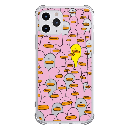 Чехол Pump UA Transparency Case for iPhone 11 Pro Pink Ducks - цена, характеристики, отзывы, рассрочка, фото 1