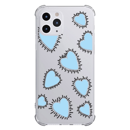 Чехол Pump UA Transparency Case for iPhone 11 Pro Prickly Hearts - цена, характеристики, отзывы, рассрочка, фото 1