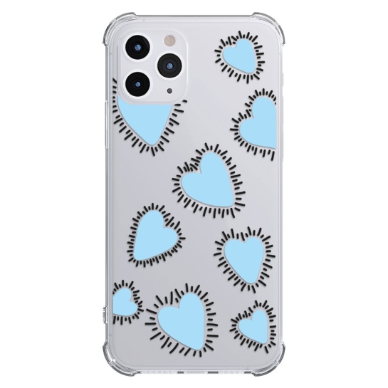 Чохол Pump UA Transparency Case for iPhone 11 Pro Max Prickly hearts - цена, характеристики, отзывы, рассрочка, фото 1