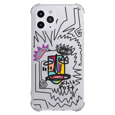 Чохол Pump UA Transparency Case for iPhone 11 Pro Max Shit post - цена, характеристики, отзывы, рассрочка, фото 1