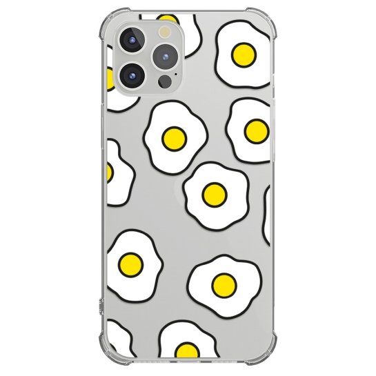 Чохол Pump UA Transparency Case for iPhone 12/12 Pro Fried eggs 2 - ціна, характеристики, відгуки, розстрочка, фото 1