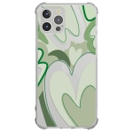 Чехол Pump UA Transparency Case for iPhone 12/12 Pro Green hearts