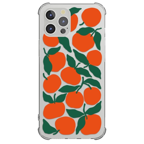 Чехол Pump UA Transparency Case for iPhone 12/12 Pro Oranges - цена, характеристики, отзывы, рассрочка, фото 1