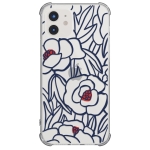 Чехол Pump UA Transparency Case for iPhone 12/12 Pro Outline flowers
