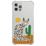 Чехол Pump UA Transparency Case for iPhone 12 Pro Max Leopard kaktus