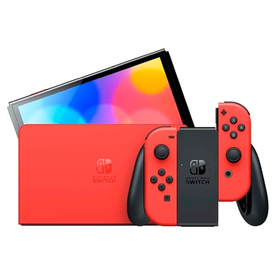 Ігрова консоль Nintendo Switch OLED Model Mario Red Edition - ціна, характеристики, відгуки, розстрочка, фото 2