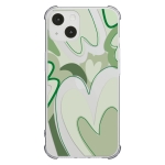 Чохол Pump UA Transparency Case for iPhone 13 Green hearts