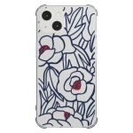 Чехол Pump UA Transparency Case for iPhone 13 Outline flowers