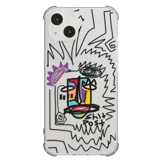 Чехол Pump UA Transparency Case for iPhone 13 Shit post