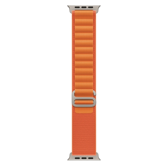 Apple Watch Ultra + LTE 49mm Titanium Case with Large Orange Alpine Loop (open box) - ціна, характеристики, відгуки, розстрочка, фото 3