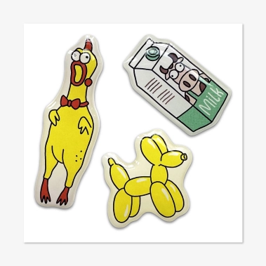 Стикерпак Pico №25 Yellow Chicken Dog - цена, характеристики, отзывы, рассрочка, фото 1