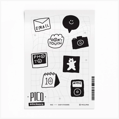 Стикерпак Pico №42 Easy Stickers - цена, характеристики, отзывы, рассрочка, фото 1