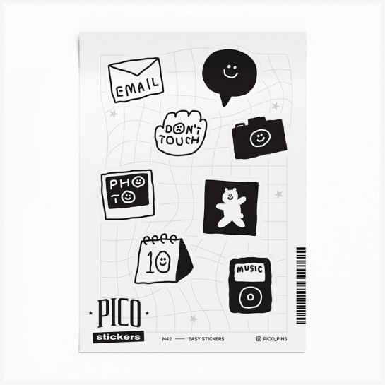 Стикерпак Pico №42 Easy Stickers