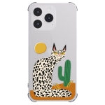 Чехол Pump UA Transparency Case for iPhone 13 Pro Max Leopard kaktus