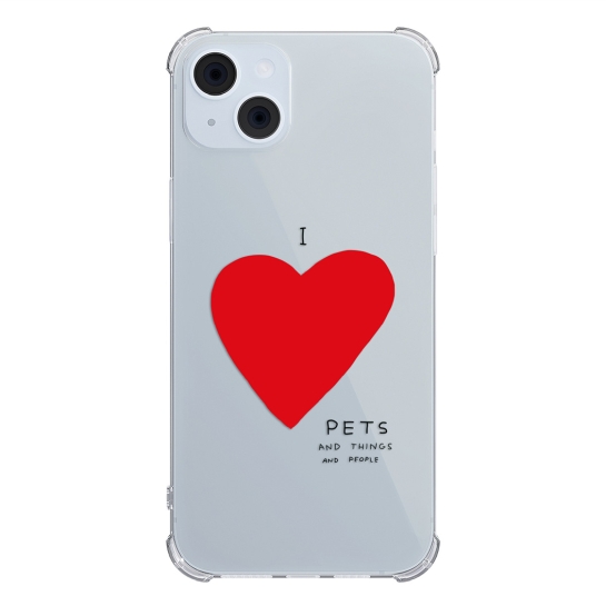 Чохол Pump UA Transparency Case for iPhone 15 I Love Pets - ціна, характеристики, відгуки, розстрочка, фото 1