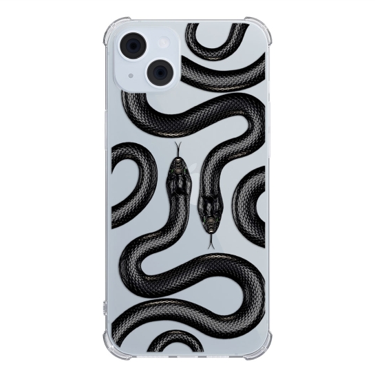 Чохол Pump UA Transparency Case for iPhone 15 Black Snake - ціна, характеристики, відгуки, розстрочка, фото 1