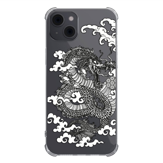 Чохол Pump UA Transparency Case for iPhone 15 Dragon - ціна, характеристики, відгуки, розстрочка, фото 1