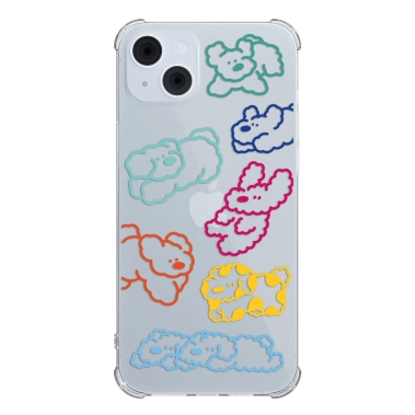 Чохол Pump UA Transparency Case for iPhone 15 Cloudy dogs - цена, характеристики, отзывы, рассрочка, фото 1