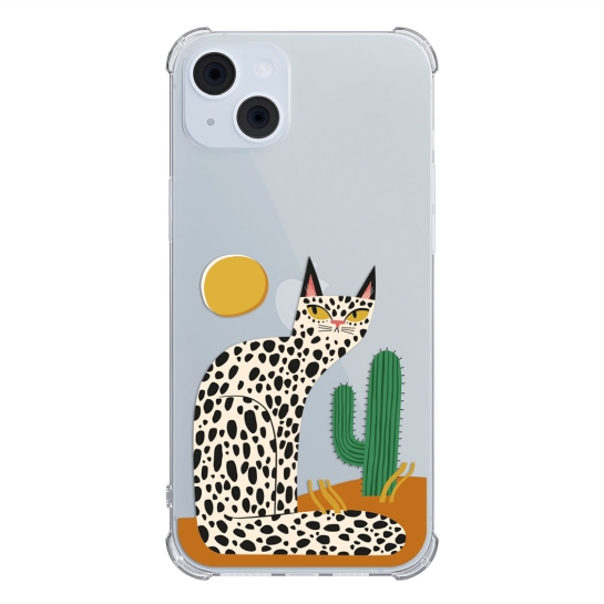 Чехол Pump UA Transparency Case for iPhone 15 Leopard kaktus - цена, характеристики, отзывы, рассрочка, фото 1