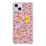Чехол Pump UA Transparency Case for iPhone 15 Pink ducks