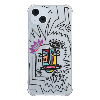 Чохол Pump UA Transparency Case for iPhone 15 Shit post - цена, характеристики, отзывы, рассрочка, фото 1