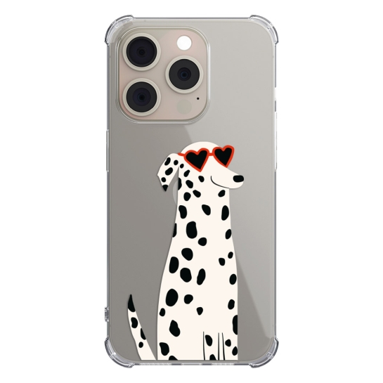 Чохол Pump UA Transparency Case for iPhone 15 Pro Dalmatin - цена, характеристики, отзывы, рассрочка, фото 1