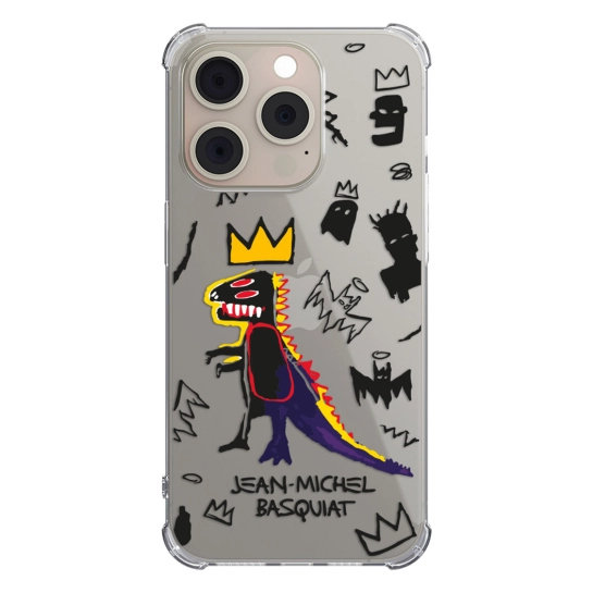 Чохол Pump UA Transparency Case for iPhone 15 Pro Basquiat