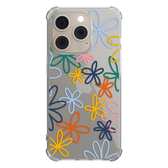 Чохол Pump UA Transparency Case for iPhone 15 Pro Blommor
