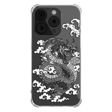 Чохол Pump UA Transparency Case for iPhone 15 Pro Dragon - цена, характеристики, отзывы, рассрочка, фото 1