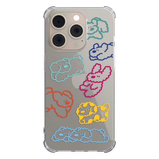 Чехол Pump UA Transparency Case for iPhone 15 Pro Cloudy dogs - цена, характеристики, отзывы, рассрочка, фото 1