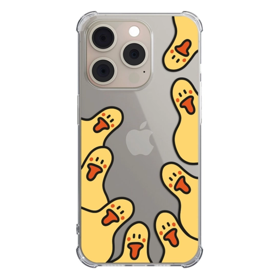 Чохол Pump UA Transparency Case for iPhone 15 Pro Ducks around