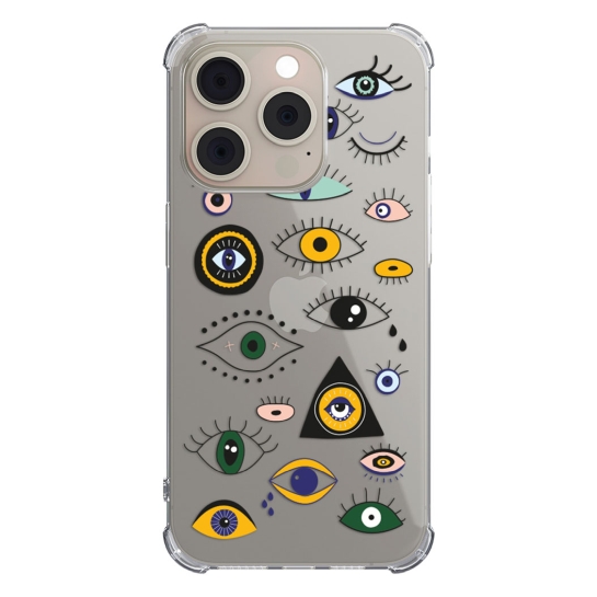 Чохол Pump UA Transparency Case for iPhone 15 Pro Eyes - цена, характеристики, отзывы, рассрочка, фото 1