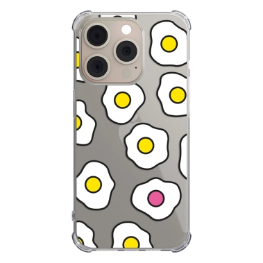 Чохол Pump UA Transparency Case for iPhone 15 Pro Fried eggs - цена, характеристики, отзывы, рассрочка, фото 1