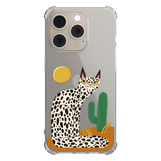 Чохол Pump UA Transparency Case for iPhone 15 Pro Leopard kaktus - ціна, характеристики, відгуки, розстрочка, фото 1