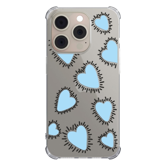 Чехол Pump UA Transparency Case for iPhone 15 Pro Prickly hearts - цена, характеристики, отзывы, рассрочка, фото 1