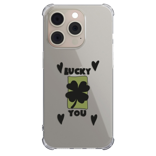 Чехол Pump UA Transparency Case for iPhone 15 Pro Max Lucky You - цена, характеристики, отзывы, рассрочка, фото 1