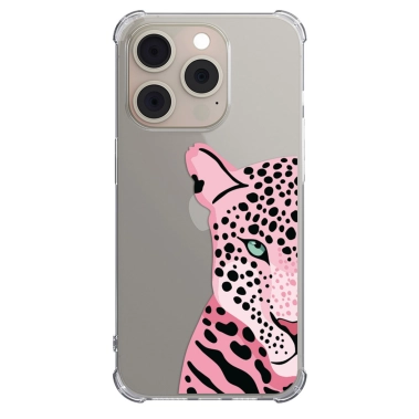 Чохол Pump UA Transparency Case for iPhone 15 Pro Max Tygr Rozheviy - цена, характеристики, отзывы, рассрочка, фото 1