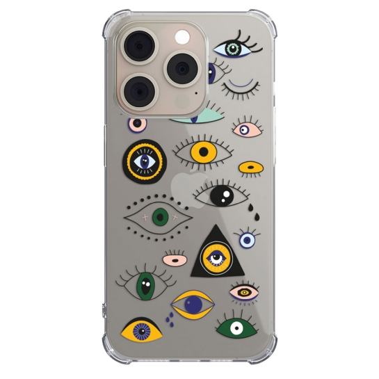 Чехол Pump UA Transparency Case for iPhone 15 Pro Max Eyes - цена, характеристики, отзывы, рассрочка, фото 1