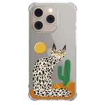 Чехол Pump UA Transparency Case for iPhone 15 Pro Max Leopard kaktus