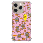 Чехол Pump UA Transparency Case for iPhone 15 Pro Max Pink ducks