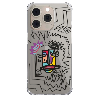 Чехол Pump UA Transparency Case for iPhone 15 Pro Max Shit post - цена, характеристики, отзывы, рассрочка, фото 1