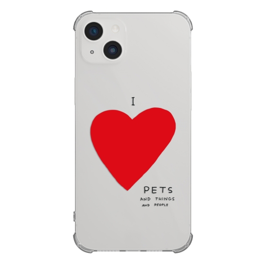 Чехол Pump UA Transparency Case for iPhone 14 I Love Pets - цена, характеристики, отзывы, рассрочка, фото 1