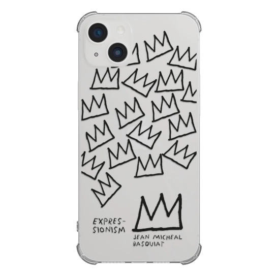 Чехол Pump UA Transparency Case for iPhone 14 Basquiat 2
