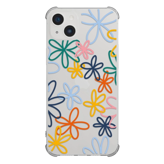 Чохол Pump UA Transparency Case for iPhone 14 Blommor