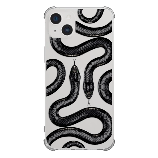 Чохол Pump UA Transparency Case for iPhone 14 Black Snake