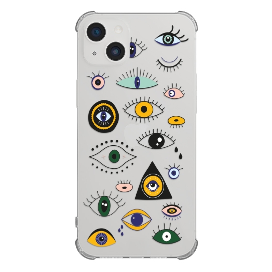 Чехол Pump UA Transparency Case for iPhone 14 Eyes - цена, характеристики, отзывы, рассрочка, фото 1