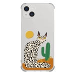 Чохол Pump UA Transparency Case for iPhone 14 Leopard kaktus